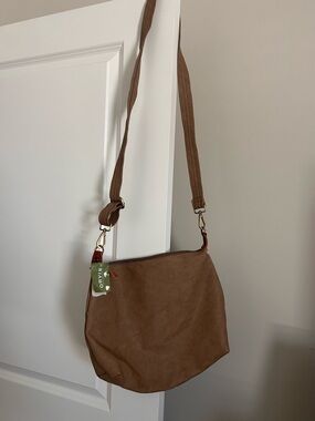 Orvis Brown Crossbody Shoulder Bag